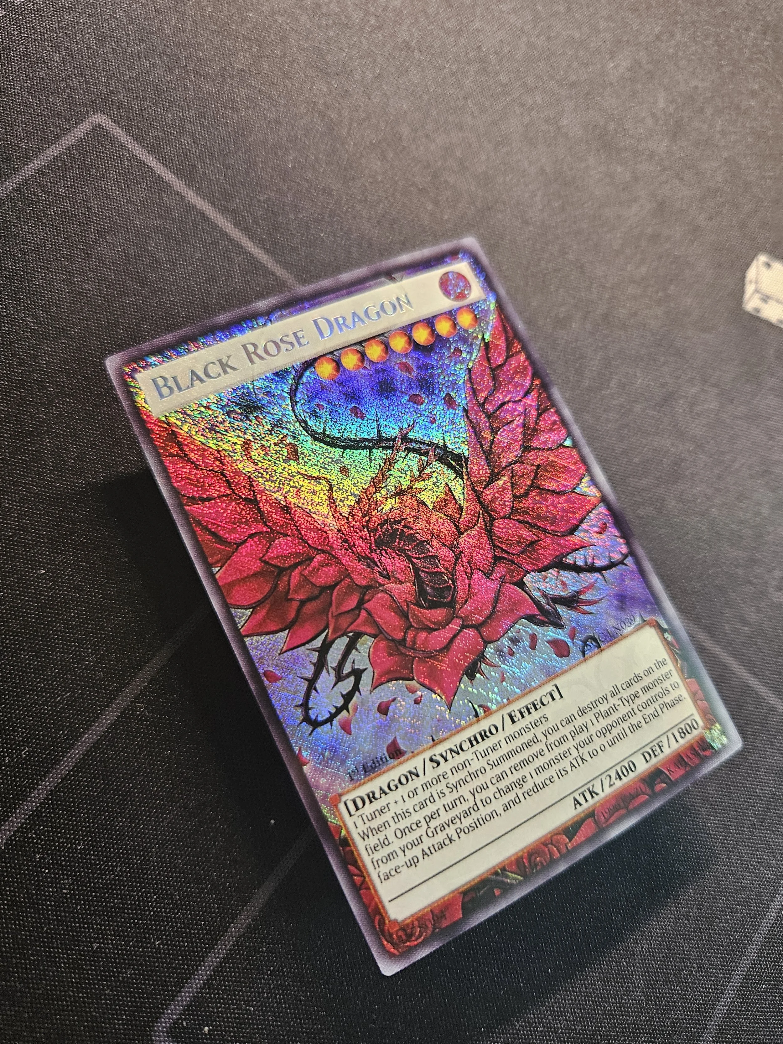 Black Rose Dragon - Extended Art — ValueTCG
